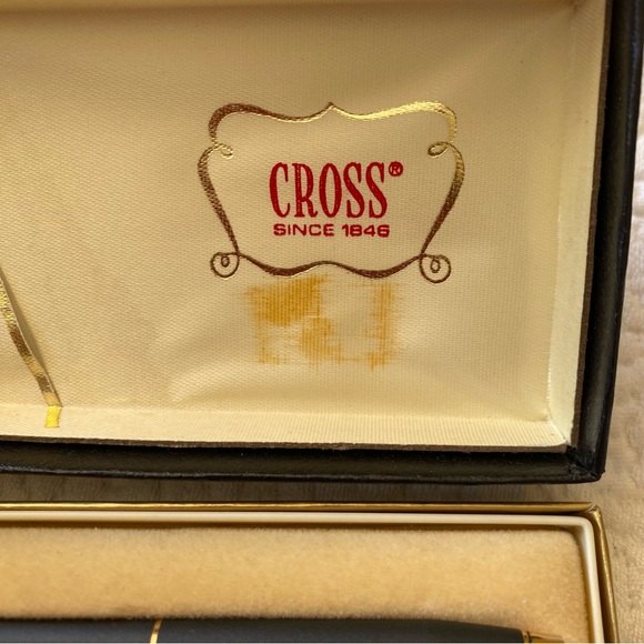 Vintage Classic Cross black/gold pen and pencil set. Unisex - Picture 5 of 5